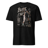 Block Like Talk Spurs Wembanyama Hip Hop Basketball Tee San Antonio Spurs Fan (1)