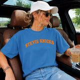 Stevie Nicks Stevie Knicks Taylor York Basketball Tee Nyc Sports Fan Game Day Comfort Colors Tee (1)