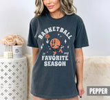 Basketball Favorite Season Basketball Mom Basketball Season Basketball Mama Comfort Colors Basketball Game Day (1)