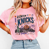 Comfort Colors York Basketball Retro Nyc Hoops Tee Vintage Streetwear Sports Comfort Colors (2)
