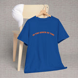 Knick Time Ny Basketball Pun Tee Sports Fan Blue Orange Game Day Pop Culture (2)