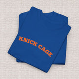 Knick Cage Tee Basketball Pun Ny Basketball Team Hoops Blue Orange Game Day Sports Fan (2)