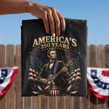 Usa 250 Year Tour Lincoln Playing Guitar 1776 2026 Patriotic 4th July Independence Day (2)