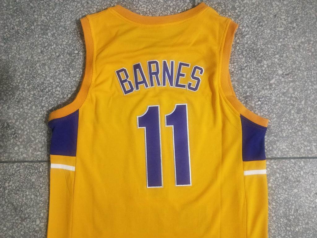11 Harrison Barnes High School 11 # Scottie - Yellow Jersey Style 1