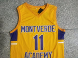 11 Harrison Barnes High School 11 # Scottie - Yellow Jersey Style 3