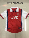 1998 arsenal home short sleeve