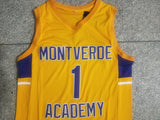 1 Cade Cunningham High School 1 # - Yellow Jersey Style 1