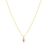 Birthstone Charm Necklace