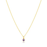 Birthstone Charm Necklace