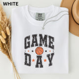 Comfort Colors Retro Basketball Game Day Basketball Player Basketball Season Basketball Mom (3)