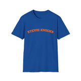 Stevie Knicks Oversized Fit Retro Arch Lettering Basketball Name Tee Celebrity Inspired Nba (3)