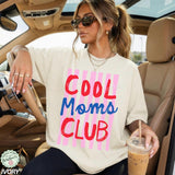 Moms Club Comfort Colors Mom Mama Tee Striped Mom Life Mother Day Mom (3)