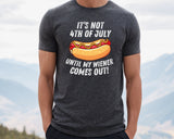 4th July It'S 4th July Until Wiener Comes Independence Day Tee 4th July Dog Lovers July 4th (3)