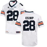 2017 Auburn Tigers Under Armour CSIMP 28 White