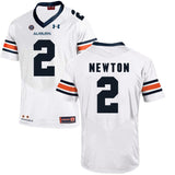 2017 Auburn Tigers Under Armour Cam Newton 2 White