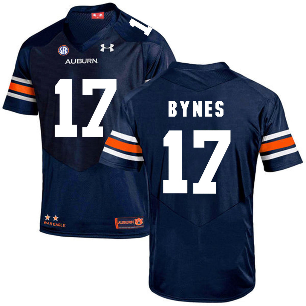 2017 Auburn Tigers Under Armour Josh Bynes 17 Navy