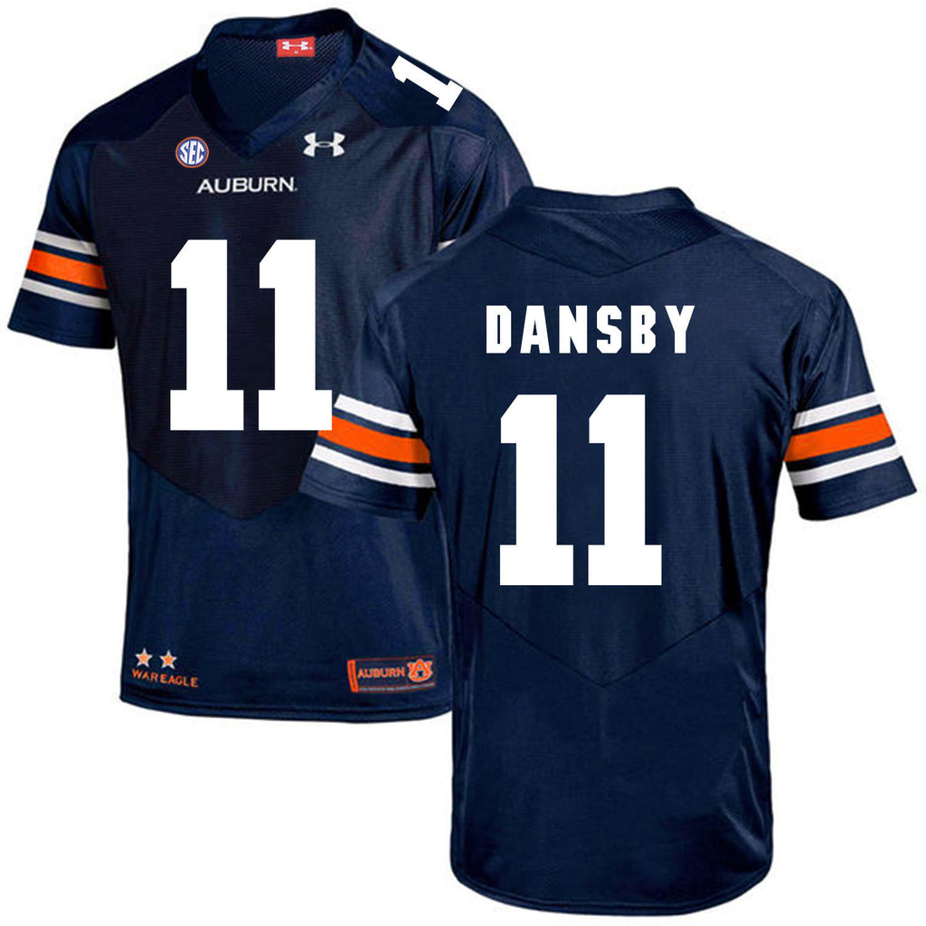 2017 Auburn Tigers Under Armour Karlos Dansby 11 Navy