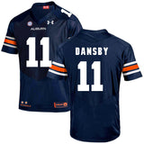 2017 Auburn Tigers Under Armour Karlos Dansby 11 Navy