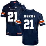 2017 Auburn Tigers Under Armour Kerryon Johnson 21 Navy