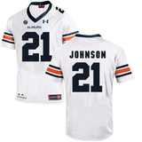 2017 Auburn Tigers Under Armour Kerryon Johnson 21 White