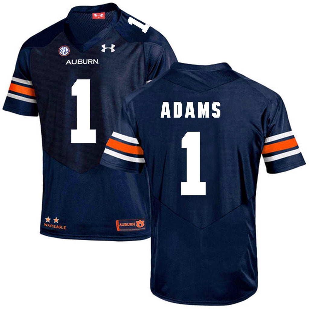 2017 Auburn Tigers Under Armour Montravius Adams 1 Navy