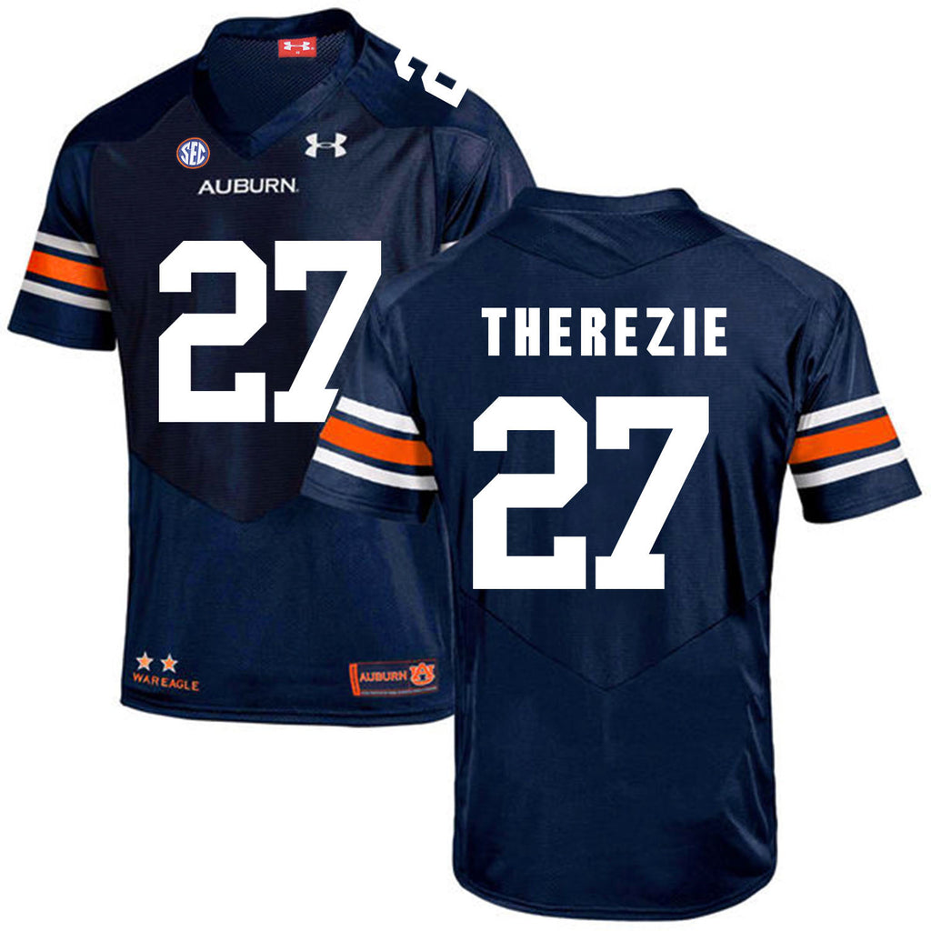 2017 Auburn Tigers Under Armour Robenson Therezie 27 Navy