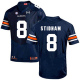2017 Auburn Tigers Under Armour STIDHAM 8 Navy
