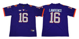 2018 Clemson Tigers 16 Purple