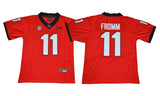 2018 Georgia Bulldogs 11 Diamond Edition Red