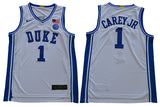2019 DUKE Carey jr 1 White