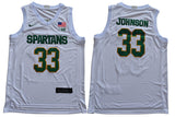 2019 Michigan State Spartans 33 White