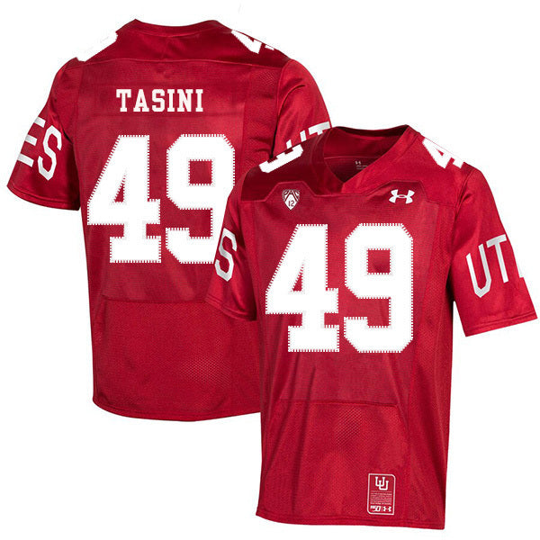 2019 NCAA Football Utah Utes 150th anniversary #49 Pasoni Tasini