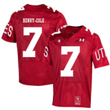2019 NCAA Football Utah Utes 150th anniversary #7 Devonta'e Henry-Cole
