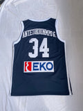 2019 World Cup 34 Antetokounmpog Basketball Jersey Style 4