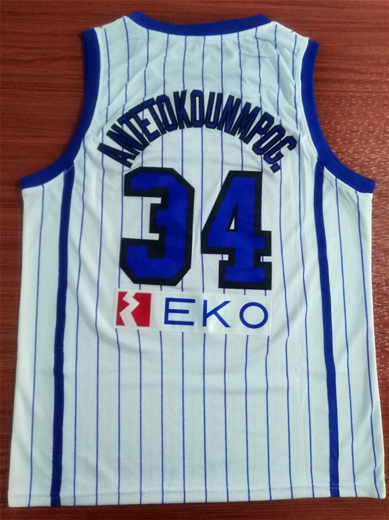 2019 World Cup USA Team Basketball #34 Antetokounmpog Style 2