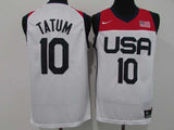 2021 USA Tokyo Summer Olympics #10 Jayson Tatum Style 1
