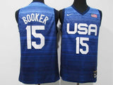 2021 USA Tokyo Summer Olympics #15 Devin Booker Style 2