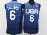 2021 USA Tokyo Summer Olympics #6 Damian Lillard Style 4