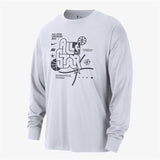 2024 All-Star Weekend White Long Sleeve T-Shirt Style 1