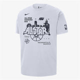 2024 All-Star Weekend White T-Shirt Style 2