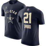 2024 All-Star #21 Joel Embiid Navy T-Shirt Style 1