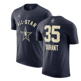 2024 All-Star #35 Kevin Durant Navy T-Shirt Style 2