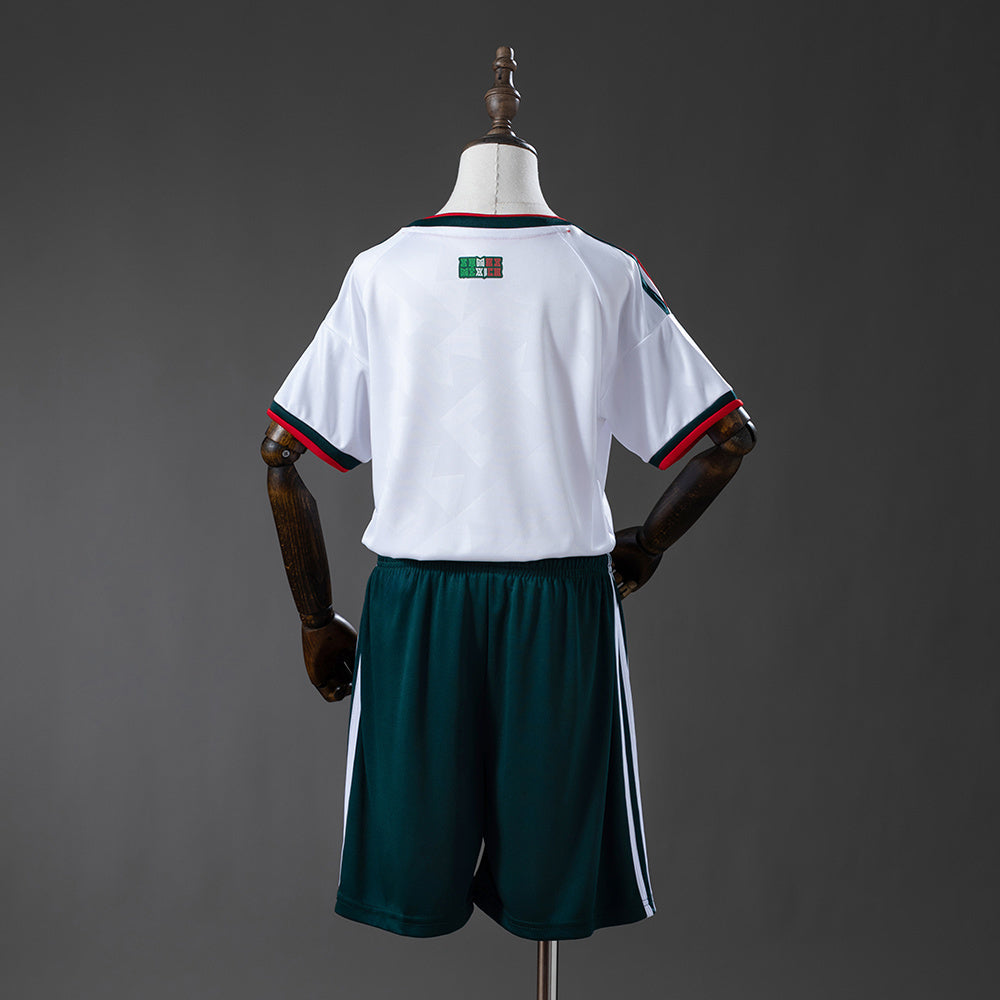 2026 Mexico Away Kids Kit Jersey Size 16-28 Style 1