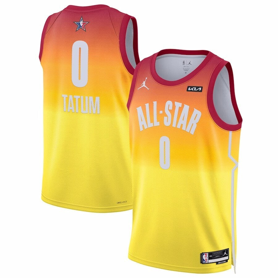 #0 Jayson Tatum 2023 NBA All-Star Game Swingman Jersey - Orange