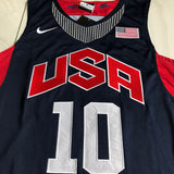 #10 Bryant USA Dream 10 Authentic jersey navy Style 2