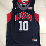 #10 Bryant USA Dream 10 Authentic jersey navy Style 6