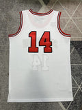 #14 slam dunk jersey White 14 # White
