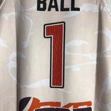 #1 ball slam hawks jersey white Style 3