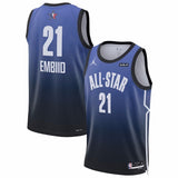 #21 Joel Embiid 2023 NBA All-Star Game Swingman Jersey - Blue