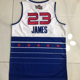 #23 James 2006 All stars game authentic jersey (XS-XXL) Style 4